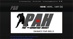 Desktop Screenshot of proadvantagehockey.net